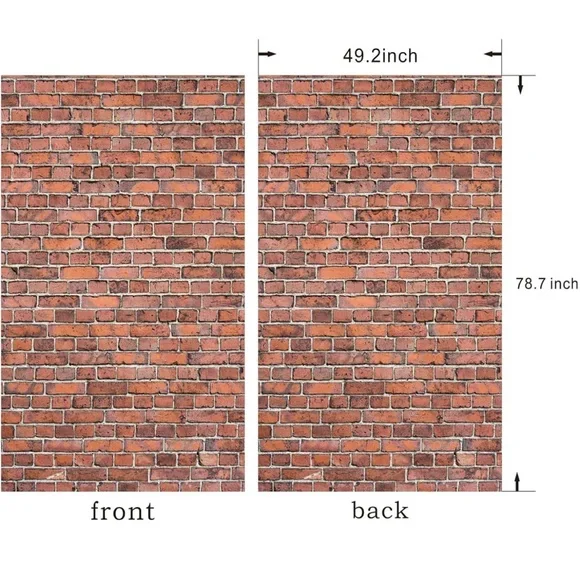 Brick Wall Tapestry for Party Decor or Photography (used for Harry Potter Party) - Picture 4 of 5